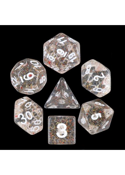 DICE 7-set: Stardust & Gold